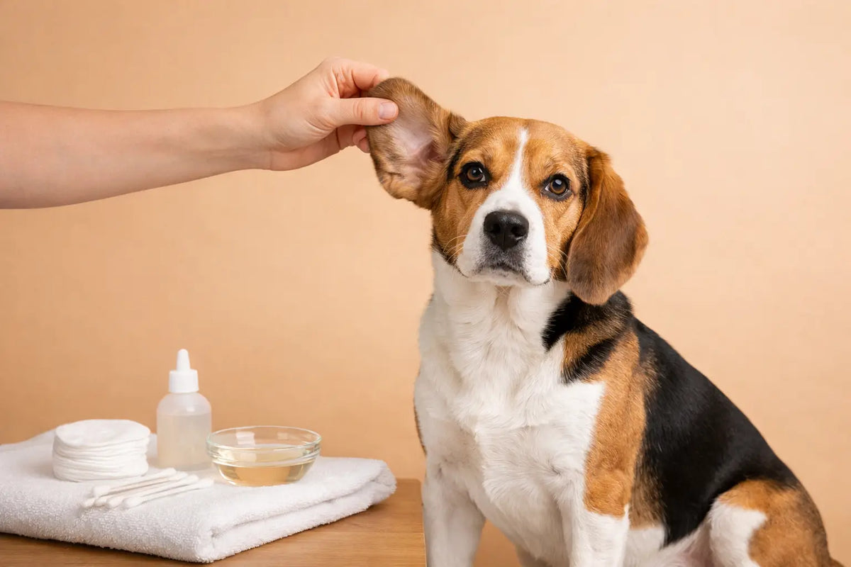 How to Clean Dog Ears Safely at Home