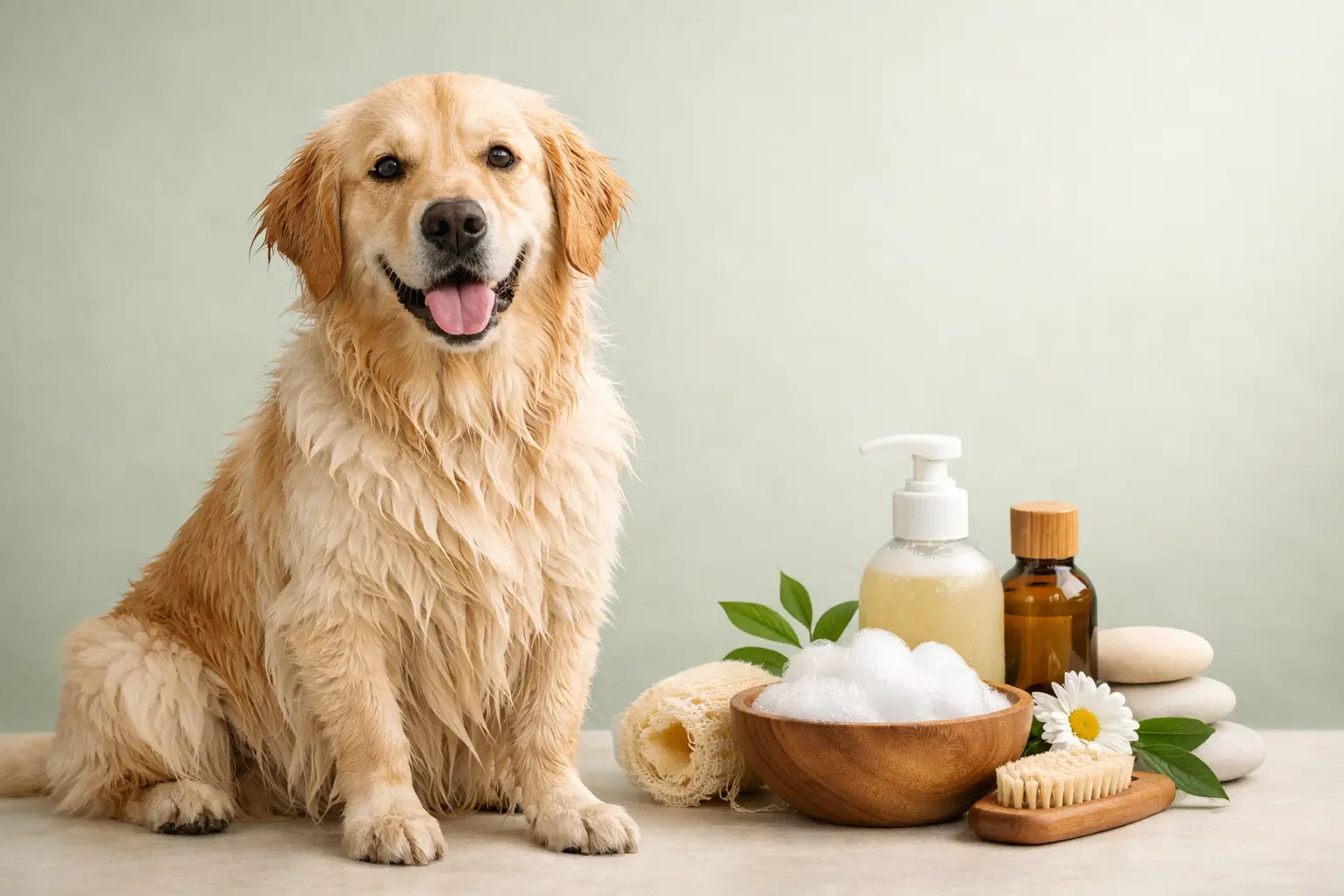 Natural Dog Shampoo for a Gentler Bath Routine