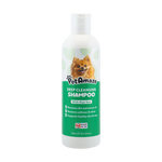 PetAmaze deep cleansing shampoo bottle with a dog illustration on a white background
