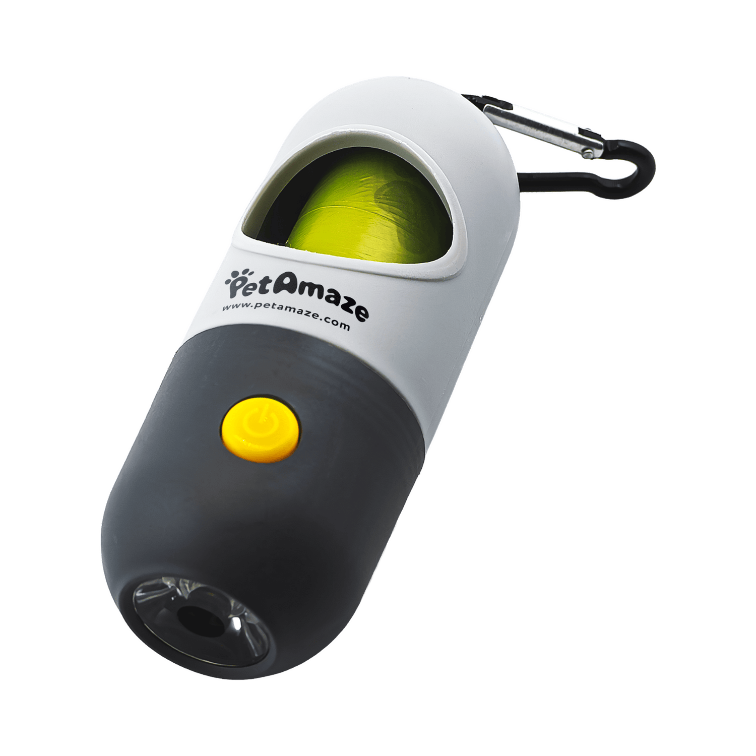 Poop Bag Dispenser with LED Light